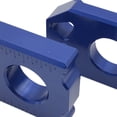 thumbnail image 4 of Tensores de ajuste de cadena de eje trasero de horquilla plana para SUZUKI azul Sunnimix Ajustador de cadena del eje, 4 of 4