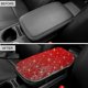 thumbnail image 3 of Bling Car Armrest Cover Diamond Rhinestone Car Center Console Cover Protective Cover Armrest Pad Pad Universal Bling Auto Parts Ladies Girls Cute Car, 3 of 5
