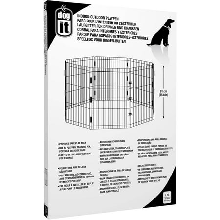 Dogit KD Outdoor Playpen, Large - Walmart.com
