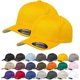 thumbnail image 1 of Zhuge Juego de 2 gorras deportivas ajustadas Baceball, color amarillo, 1 of 2