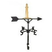 Montague Metal Products WV-293-GB 200 Series 32 In. Gold Cape Cod Lighthouse Weathervane