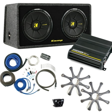 Amplifier Grille Cloth Kicker Bass package - Dual 12