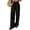 Black, variant on CCRFTGI Sweatpants Women Wide-Leg Baggy Casual Palazzo Pants Loose Fit Elastic Waist Embroidery Lace Trousers Trendy Fall Winter Sweatpants with Pockets Camel XL