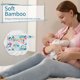 thumbnail image 5 of Paquete de 14 almohadillas para senos reutilizables con bolsa de almacenamiento, almohadillas para derrames de leche materna gruesas de fibra de bambú cónica transpirable JAMW Sencillez, 5 of 5