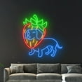 thumbnail image 5 of Handmadetneonsign Dachshund Strawberry Neon Sign, Dachshund Strawberry Led Sign, Dachshund Neon, 5 of 5