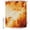 Orange, variant on Gray Ombre Clouds Shower Curtain Set - Standard 72" x 72" Washable Bathtub Curtain with 12 Hooks, Modern Abstract Art Gradient Cloud Waterproof Fabric Stall Shower Curtains for Bathroom Décor