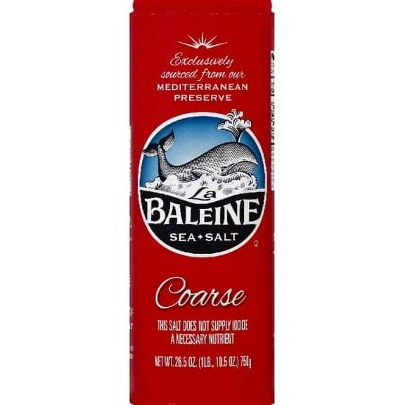 La Baleine Sea Salt, Coarse Crystals, 26.5?Oz