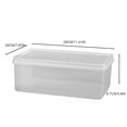 thumbnail image 2 of Airtight Bread Storage Container, Bread Box with Lid for Kitchen Countertop,Pantry Refrigerator,Large Capacity Freshness Keeper for Loaf,Toast,Sandwich,Space-Saving Durable Bread Dispenser, 2 of 3