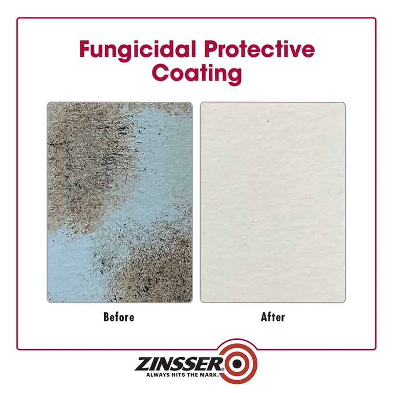 Zinsser Mold Killing Primer, 1 Quart Water-Based Fungicidal Coating photo 6