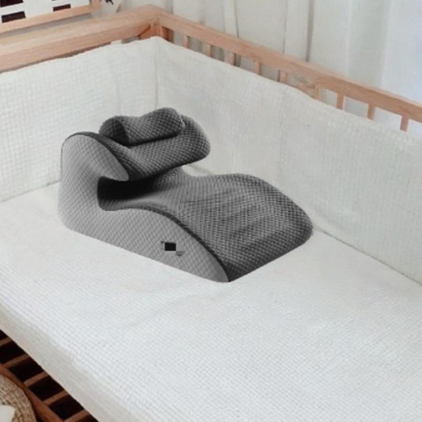 TISHITA Bed Wedge Pillow Memory Foam Portable Back Support Face Down Pillow Comfort Prone Pillow Ergonomic for Sitting Reading Gray