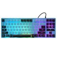 thumbnail image 2 of Desktop Laptop Keyboard, Wired Gaming Keyboard Color Backlit Design Ergonomic Design  For Notebook Computers For Desktop Black,Dark Blue,Blue And Black, 2 of 8
