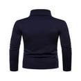 thumbnail image 3 of Pull Col Roulé Chaud Basique pour Homme, 3 of 6