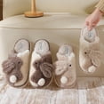 thumbnail image 5 of Fregona de estilo Coco para el hogar, fregona de pelo bonito y cálido para suelo, ropa de abrigo para dormitorio, zapatillas de invierno, otoño e invierno, 2024, 5 of 5