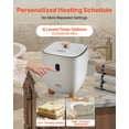 thumbnail image 3 of VEVOR 25L Towel Warmer Bucket with LED Display Timer & Temperature Setting Gray, 3 of 9