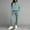 Green, variant on Fall Outfits For Women Outfits For Women Two Piece Sets For Women Casual Outfits For Women Womens Long Underwear Women'S Track Suits 2 Piece Quarter Zip Set Sky Blue S