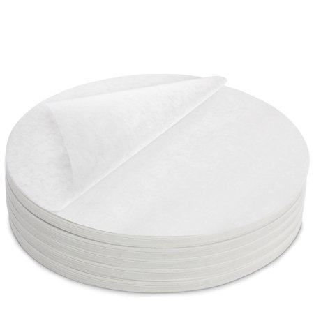 [1000 Pack] 7 Inches Non-Stick Parchment Paper - Round White Baking Sheets, Wax Paper Liners for Cake Pan, for Steamer, Fryer and Oven, for Cakes, Cheesecakes, Pizza, Cookies, Meats and Vegetables