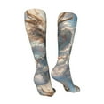 thumbnail image 3 of Naloa Cool Cloud White Dragon High Stockings Women Thigh High Stockings Over Knee Long Stockings-One Size, 3 of 8