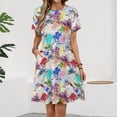 thumbnail image 2 of Off to The Horse Races Sundress Short Sleeve Dress Summer Women Clothes Dress for Women Dresses, 2 of 7