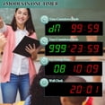 thumbnail image 2 of Reloj con temporizador de cuenta regresiva QINYUNE Digital para días de hasta 999 días, 2 of 7