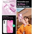 thumbnail image 2 of Funda Meifigno Candy Frosted para iPhone 16 Plus 6,7'', 2 of 6