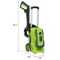 Winado Portable Electronic Surface Cleaner, 3380PSI 2 GPM High Pressure Electric Power Washer