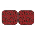 thumbnail image 5 of Lsque Rose Flowers 2 PCS Windshield Sun Shade | CarFoldable Window Covers | Car Accessories Reflect UV for Universal Cars SUV Truck | Large, 5 of 7