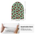 thumbnail image 2 of Picia Ladybugs 3 Pattern Knitted Beanie Hat for Men and Women , Unisex Winter Warm Stretchy Knit Cap Thick Fisherman Beanies Cuffed Plain Skull Caps, 2 of 6