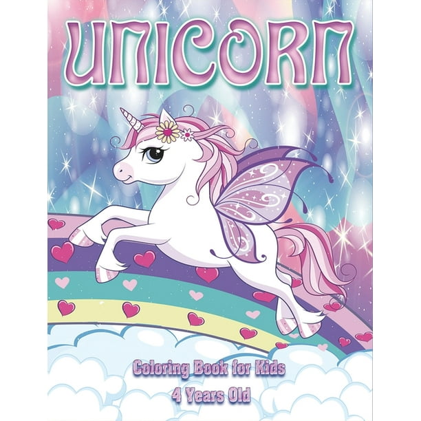 Download Mohamed Tigha Unicorn Coloring Book For Kids 4 Years Old Beautiful Unicorn Coloring Book For Girls Activity Books For Kids Who Love Unicorn Age 4 Years Old Coloring Books For