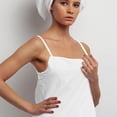 thumbnail image 5 of Toalla para mujer, toalla para secar el cabello, bata de baño portátil con tirantes, bata de baño para después de la ducha, absorbente, para envolver el cabello mojado en la ducha y el spa., 5 of 5