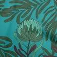 thumbnail image 1 of oneOone Cotton Jersey Dark Teal Green Fabric Tropical Floral Sewing Fabric By The Yard Printed Diy Clothing Sewing Supplies 58 Inch Wide, 1 of 4