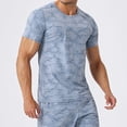 thumbnail image 6 of Camo T Shirts for Men 2026 Summer Casual Lightweight Breathable Short Sleeve Crewneck Workout Running Tee Shirt, 6 of 9