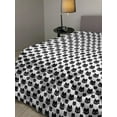 thumbnail image 2 of Mermaid Tail Down Alternative Comforter, Simplistic Repetitive Pattern of Fish Scales Modern Monochrome, Microfiber Quilt for All Season, 5 Sizes, Charcoal Grey White, by Ambesonne, 2 of 3
