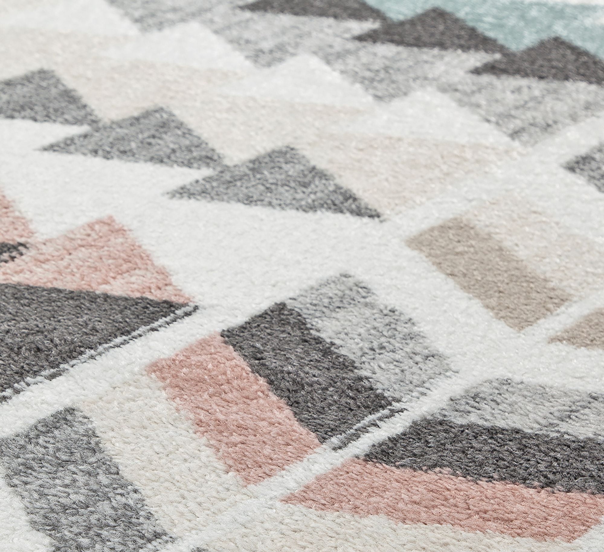 Rugs America Mika MO50A Mint Lime Geometric Contemporary Gray Area Rug, 2'6"x8'