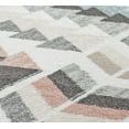 thumbnail image 7 of Rugs America Mika MO50A Mint Lime Geometric Contemporary Gray Area Rug, 8'x10', 7 of 7