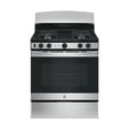 thumbnail image 2 of JGB450REKSS 30 Freestanding Gas Range with 5 Cu. Ft. Oven Capacity Precise Simmer Burner Black Matte Steel Grates Self-Clean Oven 4 Sealed Burners and In-Oven Broil in Stainless Steel, 2 of 2