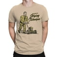 thumbnail image 2 of Lawn Mower Retro Graphic Men's T-shirt, 2 of 3