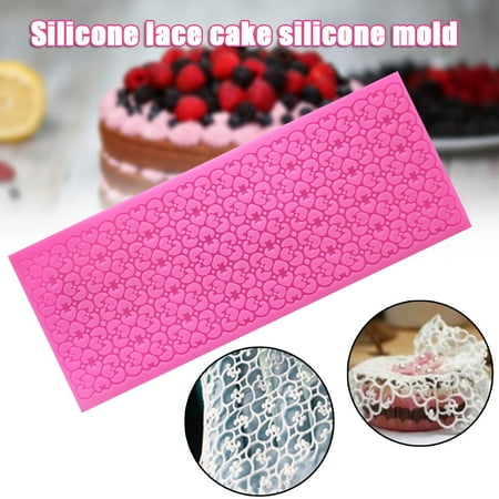 

Lace Silicone Mold Sugar Craft Fondant Mat Cake Decorating Baking Tools New