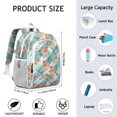 thumbnail image 6 of Pioneer Flower Backpack for School,Cute School Bag,Schoolbag with Adjustable Shoulder Straps & Padded Back,15"x11.42"x5.5", 6 of 6