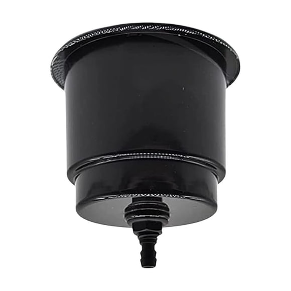 MARINE CITY Porte-Gobelet en Plastique Refermable avec Drainage Noir Durable à Montage Affleurant pour Bateaux VR Voitures Navires Marines Yachts et Kayaks (Lot de 1)