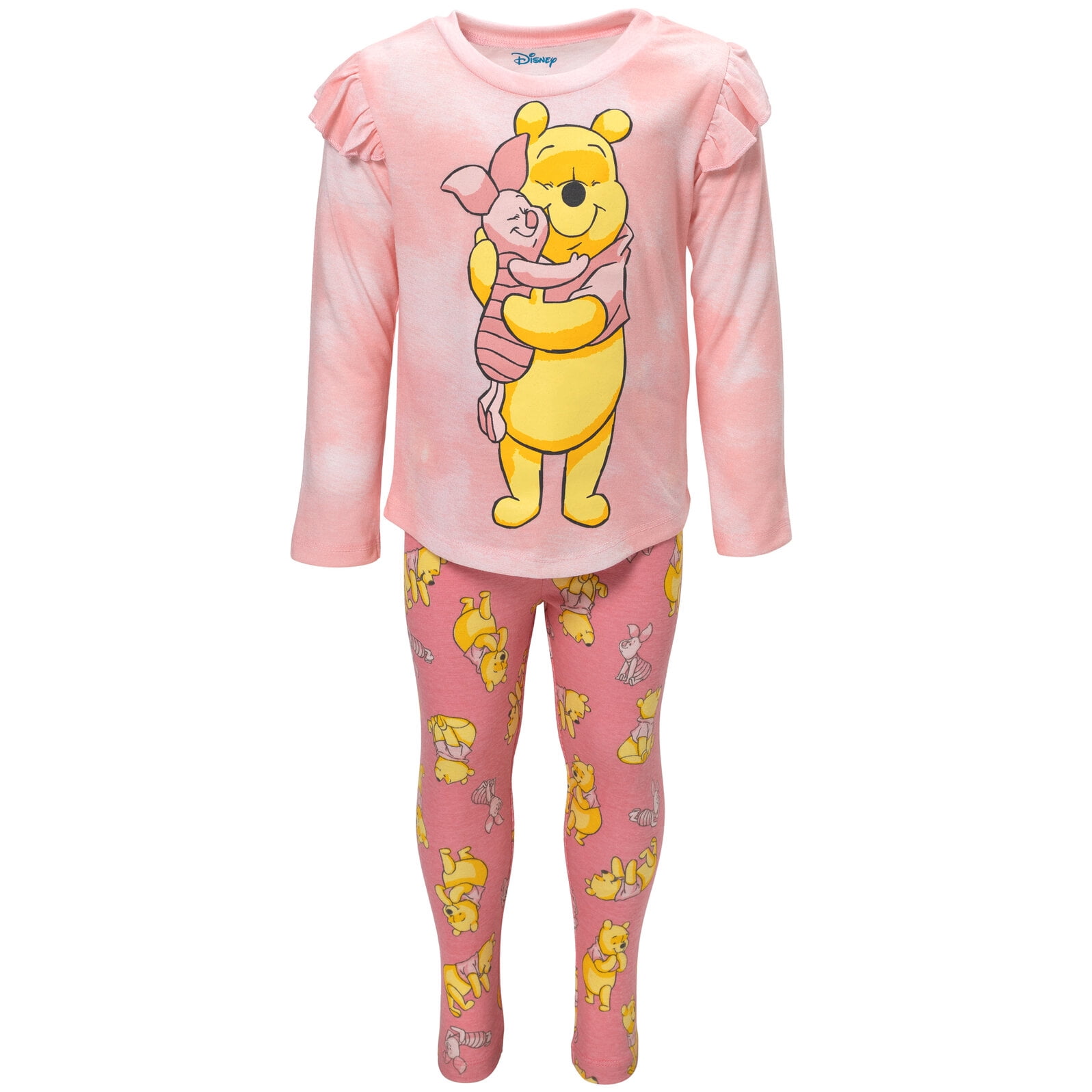 Disney Classics Infant Baby Girls T-Shirt and Leggings Outfit Set Infant to Toddler