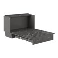 thumbnail image 5 of AFI Marina Queen Solid Wood Murphy Bed Chest with Drawer & Charger, Grey, 5 of 8