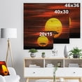 thumbnail image 5 of Design Art - Lonely Tree with Birds at Sunset, 5 of 5