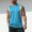 Blue, variant on Mens Summer Swim Shirts Sleeveless Workout Tank Top,Solid Color Combination Quick Drying Vest Men Relaxed Breathable Leisure Fitness Running, Gray 3XL