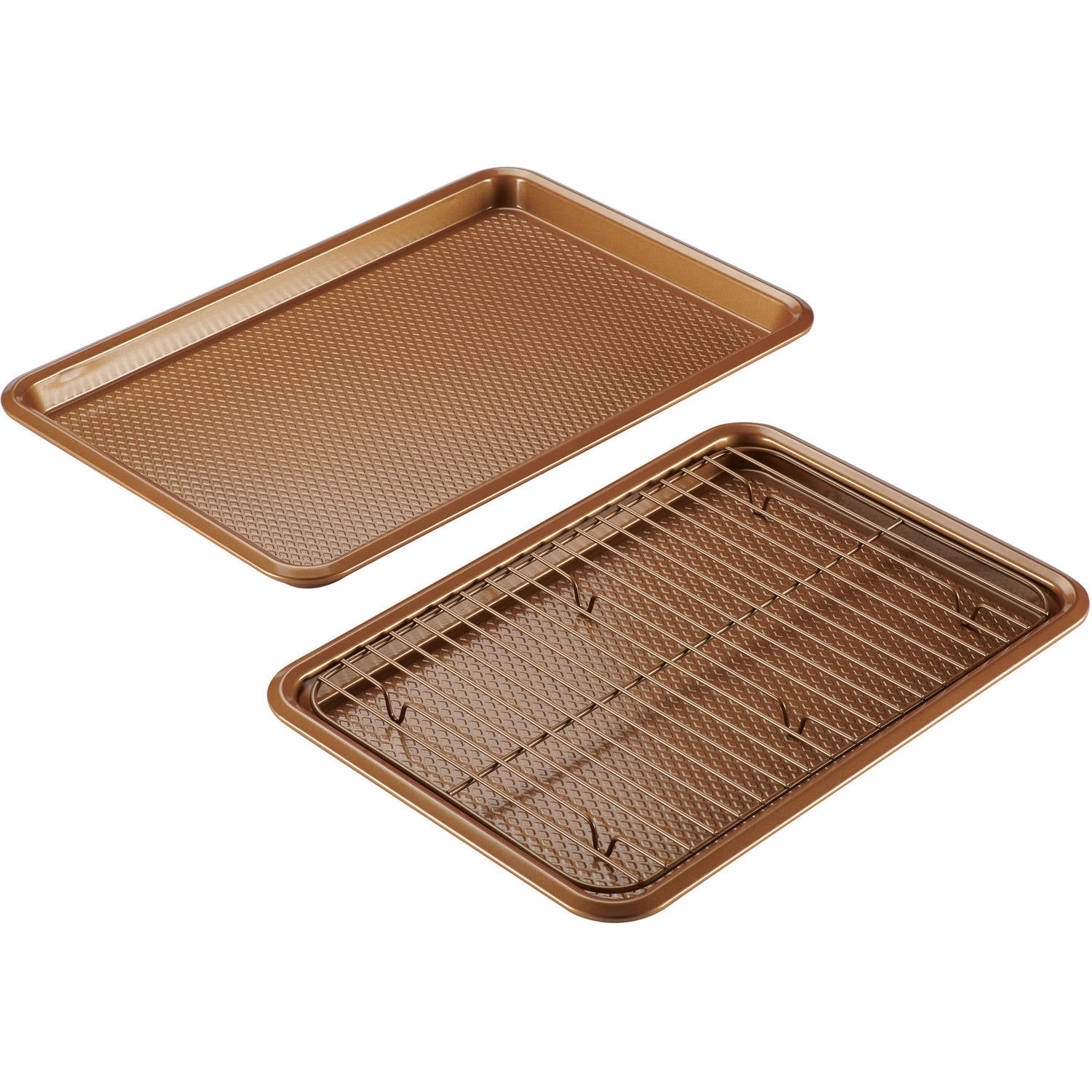 Copper Ayesha Curry 47005 Bakeware 2 piece Cookie Pan Set 