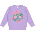 thumbnail image 2 of Inktastic My Gigi Loves Me Girls Rainbow Granddaughter Toddler Sweatshirt, 2 of 4