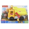 thumbnail image 6 of Fisher-Price Little People Work Together Dump Truck Toddler Construction Toy with Music & 3 Pieces, 6 of 6
