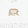 thumbnail image 4 of Inktastic National Parks Bear Silhouette Girls Baby Dress, 4 of 5