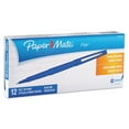 thumbnail image 1 of Point Guard Flair Needle Tip Stick Pen, Blue Ink, .7mm, Dozen, 1 of 4