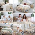 thumbnail image 6 of Colorful Spring Floral Bedding 3 Piece Duvet Cover Set Twin Size, Elegant Summer Botanical Rustic Soft Microfiber Comforter Cover with Zipper Closure & Pillowcases, FadeResistant Quilt Cover, 6 of 9