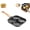 Four-Hole, variant on Sizzlemate - Multi-cup Frying Pan, Maifan Stone Multi-hole Egg Frying Pan, Non-stick Egg Frying Pan, 4 Holes Skillet with Handle, Divided Pan for Eggs, Bacon & More, Easy-Clean (Two-Hole)